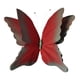 thumbnail image 1 of Mariposa artificial, calcomanía de pared de mariposa, calcomanía de arte de pared DIY, decoración de boda para Rojo Verde, 1 of 9