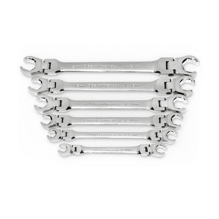 GEARWRENCH 81911D, Slim Handle, Solid Flush Rivet Wrench, 6 Piece