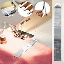 Teissuly Hemming Clip Hemming 3-inch Measuring Ruler Quilting Clip For Sewing Fixing Marks