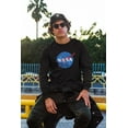 thumbnail image 2 of Old Glory Mens NASA Distressed Logo Long Sleeve Graphic T Shirt, 2 of 6