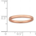 thumbnail image 3 of Sterling Silver Pink-Plated Satin Ring, 3 of 6