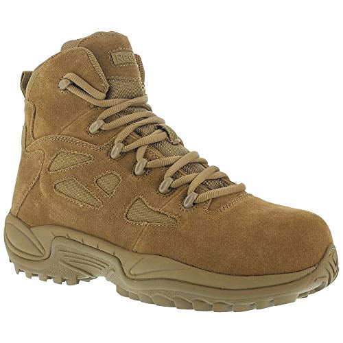 Reebok Work Bottes de Travail Tactiques pour Hommes 6 Pouces Rapid Response Stealth à Embout Composite Coyote - RB8650