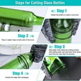 thumbnail image 4 of Universal Adjustable DIY Glass Bottle Cutter Adjustable Sizes Metal Glassbottle Cut Machine Household Decorations Manual, 4 of 8