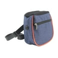 thumbnail image 1 of Bolsa de bocadillos para gatos, bolsa portátil de juguetes para perros para hacer senderismo, actividades al aire libre y trotar Azul oscuro, 1 of 8