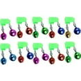 thumbnail image 4 of 10pcs Fishing Bite Alarm Double Fishing Rod Bell Twin Ring Bells with Clip, 4 of 13