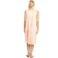 thumbnail image 3 of Lati Fashion Women Nightgown Sleepwear Female Sleep Dress Nightshirt Peach XL, 3 of 4