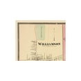 thumbnail image 4 of Historic City Map - Williamson Pulteneyville New York - Beers 1874 - Vintage Wall Art, 4 of 4