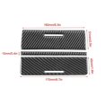 thumbnail image 2 of 6pcs Carbon Fiber Interior Gear Shift Panel Cover CoDriver Fit for Mitsubishi Lancer GTS 20082016, 2 of 3