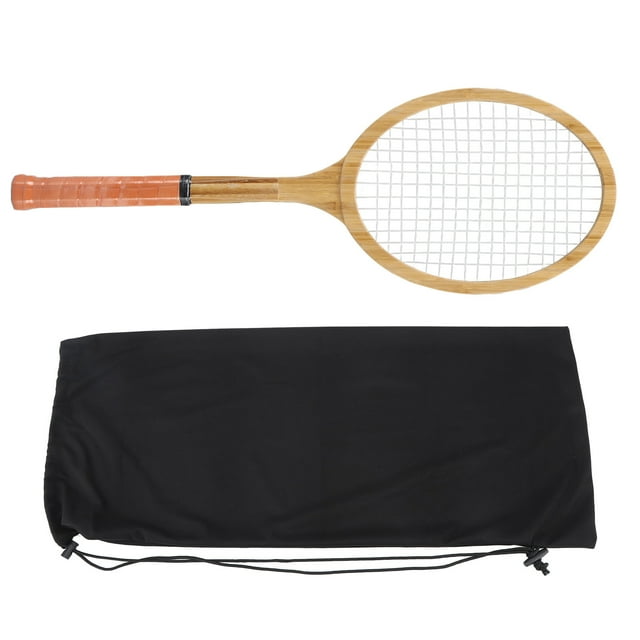 Wood Tennis Racquet, Wooden Tennis Racket Vintage Decor Retro Decoration for Living Room