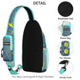 thumbnail image 3 of Crossbody Sling Backpack for Women Men Shark 1 Shoulder Sling Crossbody Casual Chest Bag for Travel Sports Running Hiking, 3 of 5