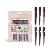 Kitsch Styling Hair Clips, Red, 6 ct (1 Pack)