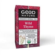 Good Nature Organic Wild Thyme Tea, 20 count, 30 grams