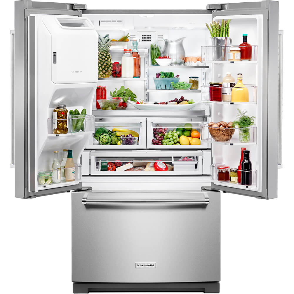 KitchenAid KRFF507HPS 26.8 Cu. Ft. Stainless French Door Refrigerator - image 3 of 6