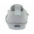 thumbnail image 3 of Vans Slip-On V Crib Unisex/Infant shoe size 3  Casual VN0A2XSLQLZ True White, 3 of 3