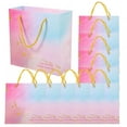 thumbnail image 4 of 10Pcs Paper Gift Bag Paper Present Bags Paper Packing Bag Gift Wrap Bag Handheld Paper Bag, 4 of 8