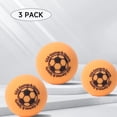 thumbnail image 4 of GSE Games & Sports Expert Regulation Size 35mm(1.38") Urethane Foosball. Table Replacement Balls, Office Tournament Table Soccer Balls for Soccer Game (Yellow - 3 Pack), 4 of 8