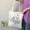 B, variant on Suncoda Easter Bunny Basket Bags for Kids,Canvas Cotton Personalized Candy Basket Bunny Easter Decor