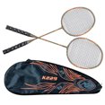 thumbnail image 2 of Juego de raquetas de bádminton, juego de 2 raquetas de bádminton Juego de bádminton Raqueta de bádminton liviana Probada y confiable, 2 of 14