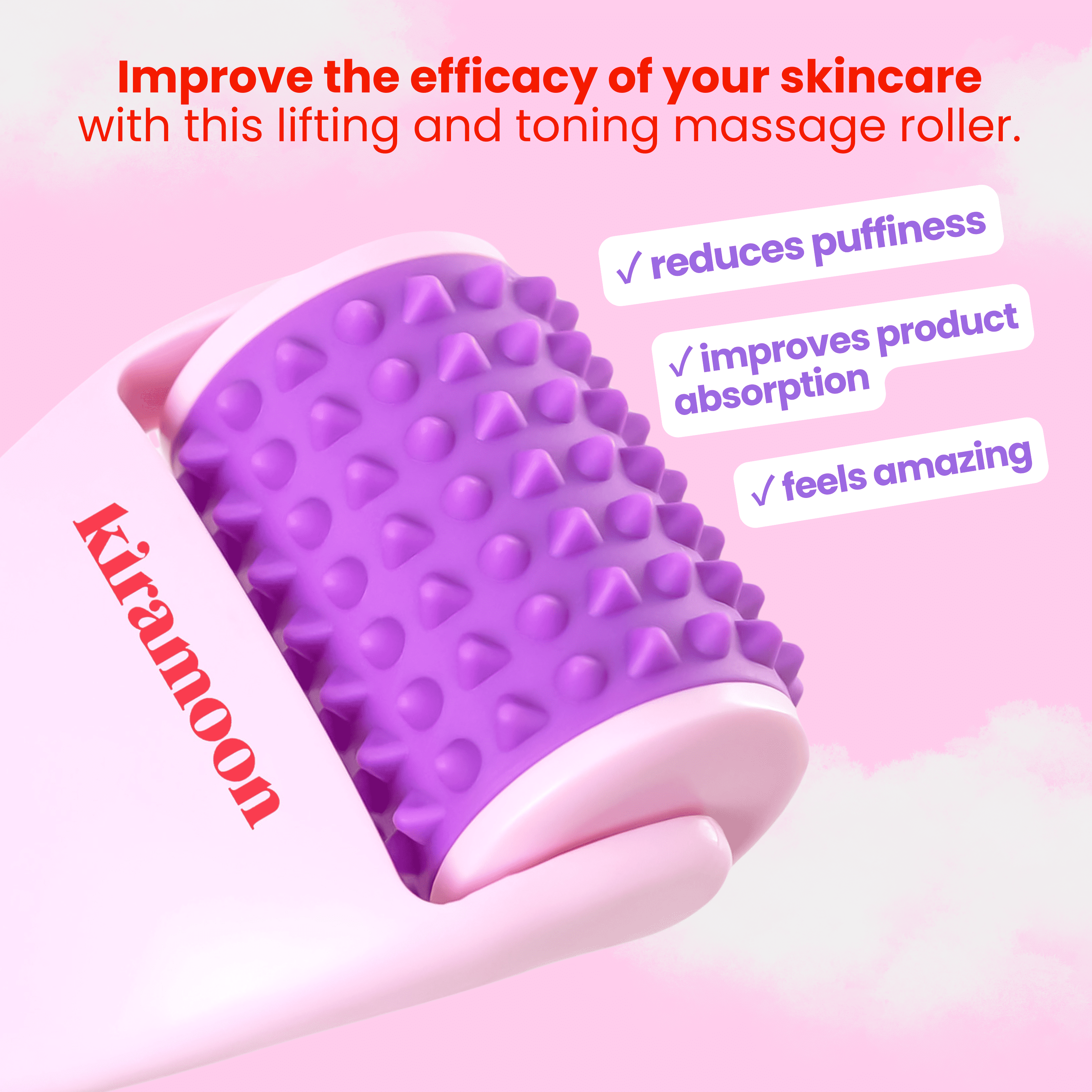 Kiramoon Glow Roller Skincare Boosting Roller