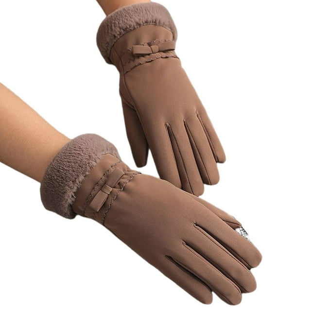 Guardurnaity Guantes de invierno para mantener el calor, hermosa cubierta de mano para niña, pantalla táctil, guante de ciclismo para mujer, accesorio de guantes y mitones tipo 3 Guardurnaity AP013150-03