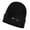 Black, variant on Winter Ribbed Fisherman Hat Turn Unisex Men Ski Warm Women Baseball Caps Black One Size