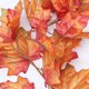 thumbnail image 4 of 1 pieza de Halloween Día de Acción de Gracias Decorativo Simulado Ratán de Arce Simulación Hojas Decoración de Vid Ratán Colgante para Hogar Jardín Restaurante (Halloween Doble Hoja Naranja), 4 of 6