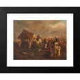 thumbnail image 2 of Josef Berres von Perez 24x18 Black Modern Framed Museum Art Print Titled - The Horse's Thief (Before 1904), 2 of 5