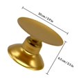 thumbnail image 2 of FESTFENDS 1Ud Soporte De Vela Dorado Resistente A Corrosión Para Uso En Interiores, 2 of 6
