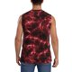 thumbnail image 4 of Fotbe Red Line Men's Camiseta sin Mangas Estampada para Hombres, Playera Casual para Gimnasio, Entrenamiento, Playa-Small, 4 of 7