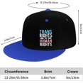 thumbnail image 4 of Trans Rights Activist Gift Transexual LGBT Trucker Hat Baseball Cap Gift Women Men Dad Hat Snapback Hat Sun Hat White, 4 of 8