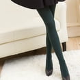 thumbnail image 5 of D-GROEE Women Thicken Warm Pantyhose Fake Opaque Fleece Winter Tightsn for Daily Wear, 5 of 8