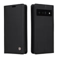 thumbnail image 4 of Funda para Google Pixel 6 Pro Estuche de Cuero PU Tipo Cartera con Ranuras para Tarjetas y Cierre Magnético, 4 of 5