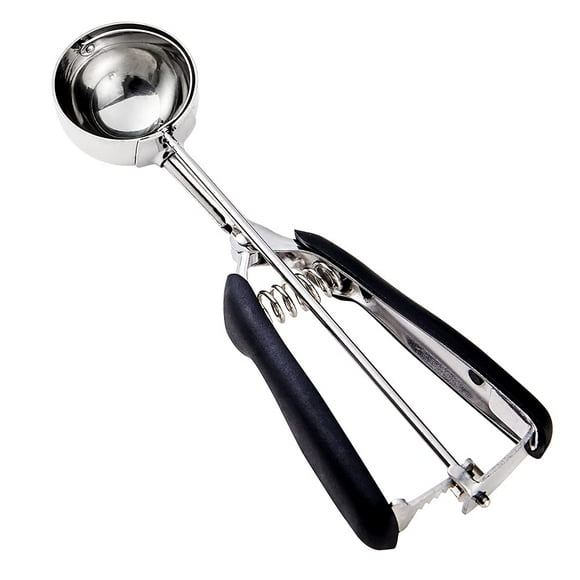Large Cookie Scoop Cookie Dough Scoop 3 Tablespoons 45 Ml 15 Oz Spring-Loaded Ice Cream Scoop 188 Stainless Steel Comfortable Grip