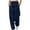 Dark Blue, variant on Women's Casual Loose Sweatpants Lightweight Running Sweatpants for Women with Pockets Athletic Workout Trousers