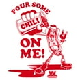 thumbnail image 2 of Women's Wienerschnitzel The Delicious One Pour Some Chili on Me  Graphic T-Shirt, 2 of 4