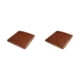 thumbnail image 4 of sweethay Cojín para asiento de bambú de verano para coche, alfombrilla para silla, cubierta cuadrada, almohadilla para asiento, transpirable, Color café 2piezas, 4 of 6