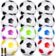 thumbnail image 1 of Balones de fútbol MiniInflat, 12 unidades, tamaño 4, 20 cm, con bomba, multicolor, 1 of 7