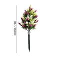 thumbnail image 3 of Artificial Blooms Outdoor With Ground Stakes, Uv Sturdy Fake Plants For Garden, Patio, Porch, Yard, And Scenery Ornament, 1 Pack, 3 of 7