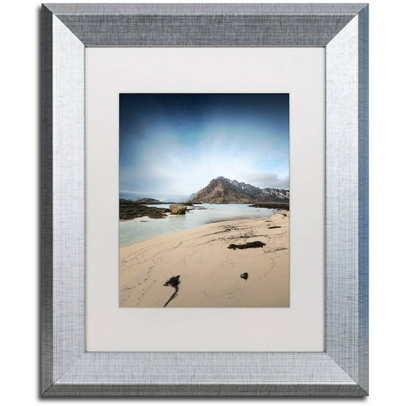 Trademark Fine Art "The Little Things" Canvas Art by Philippe Sainte-Laudy, White Matte, Silver Frame