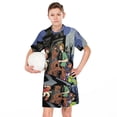 thumbnail image 6 of Scooby-Doo Boys Short Sleeve T-Shirt And Mesh Shorts Outfit Set for Kids, 6 of 7
