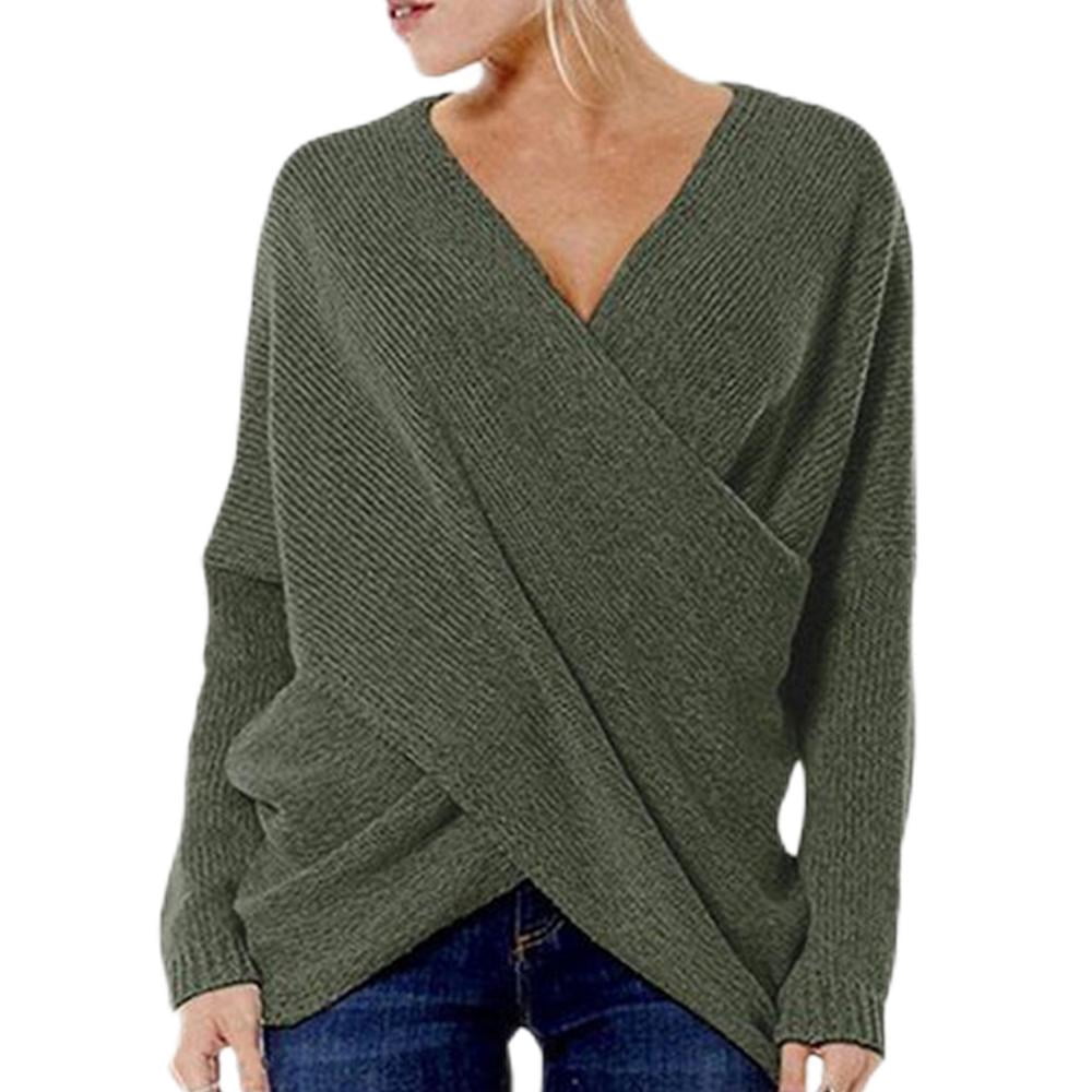 Cross Wrap Sweater