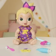 Baby Alive Lil Dreamer LaLa GooGoo Blonde Hair Baby Doll Sleepover Toy for Girls & Boys 3+