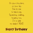 thumbnail image 3 of American Greetings Birthday Card for Dad (Love You, Daddy), 3 of 6
