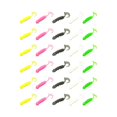 thumbnail image 4 of 30x Señuelos de Pesca Ondulados, Gusanos de Pesca, Accesorios de Pesca Portátiles, Señuelos Oscilantes, Señuelos de Pesca para Río, Lago, Zander, 4 of 8