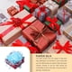 thumbnail image 2 of Yuarrent Trituras de rafia de papel arrugado, Material de relleno colorido, embalaje artesanal, confeti, accesorios de tejido navideño para matrimonio Kits de decoración para fiestas Cielo azul Yuarrent HA060944-11, 2 of 6