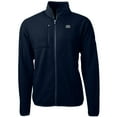 thumbnail image 2 of Men's Cutter & Buck Navy Jackson State Tigers Big & Tall Cascade Eco Sherpa Fleece Full-Zip Jacket, 2 of 3