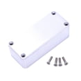 thumbnail image 2 of 2 Pcs Aluminum Stomp Box Effects 1590A Style Pedal Enclosure for Guitar,2 x Aluminum Stomp Box 8 x Screws,Silver, 2 of 8