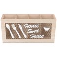 thumbnail image 1 of Miangastore Kitchen Utensil Container Wooden Light Yellow 1Pack 11.8x5.9x3.1in, 1 of 8
