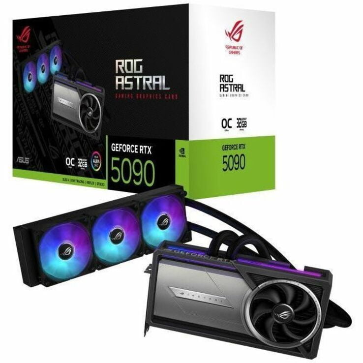 Asus ROG NVIDIA GeForce RTX 5090 Graphic Card, 32 GB GDDR7