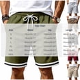 thumbnail image 3 of Jogging Shorts Men Jerdar Men's Basketball Shorts with Zipper Pockets Lightweight Quick Dry Mesh Athletic Running Shorts, 3 of 9